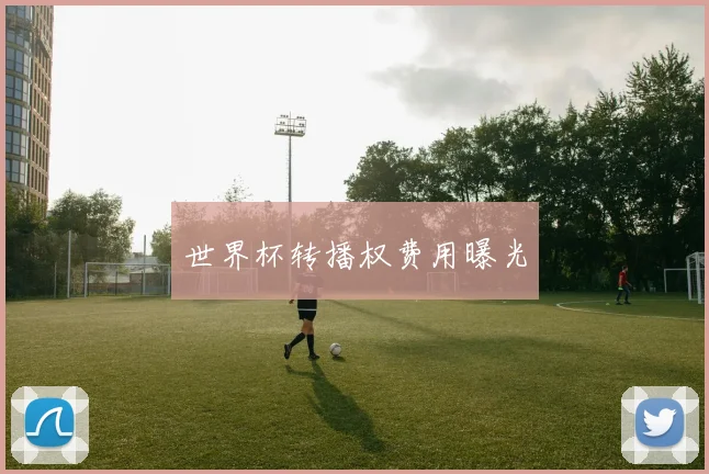 世界杯转播权费用曝光